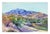 American Vibrant Mountain Road Landscape by Eva Ellen Dean For Sale - Image 3 of 5