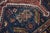 Blue Vintage Handwoven Tribal Shiraz Qashqai Rug, 1940s For Sale - Image 8 of 15