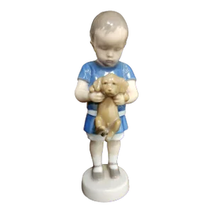 Bing & Grondahl Danish Hand-Painted Fine Porcelain Figurine