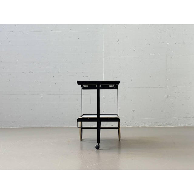 Serving Trolley by Cees Braakman for Pastoe, Netherlands, 1950s For Sale - Image 9 of 16