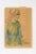 American Portrait of a Woman in a Green Shirt -San Francisco Bay Area Figurative Movement by William Kirchner For Sale - Image 3 of 6
