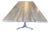 Custom Industrial Flooring Dining Table With Modern Wishbone Steel Legs For Sale