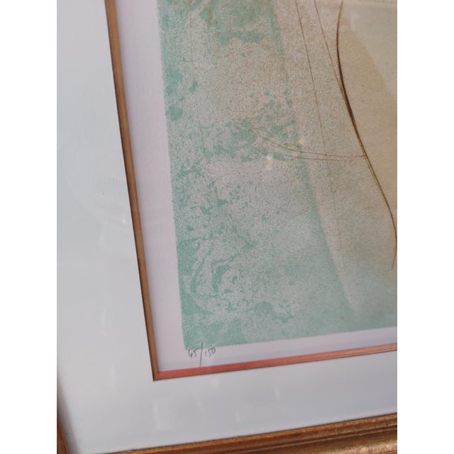 Jean Baptiste Valadié, Nude Black Eve, 1970s, Lithograph, Framed For Sale - Image 6 of 7