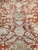 Antique Persian Sultanabad Carpet, Handmade Oriental Rug, Light Blue, Rust, Gray For Sale - Image 9 of 18