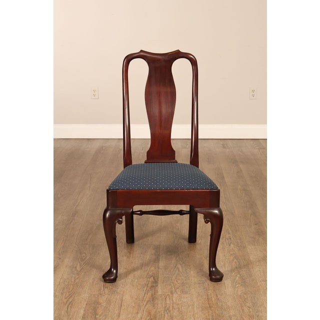 Stickley Colonial Williamsburg Set of Six Mahogany Dining Chairs For Sale - Image 13 of 18
