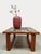 Brown Vintage Danish Ceramic and Teak Side Table, 1970s For Sale - Image 8 of 8