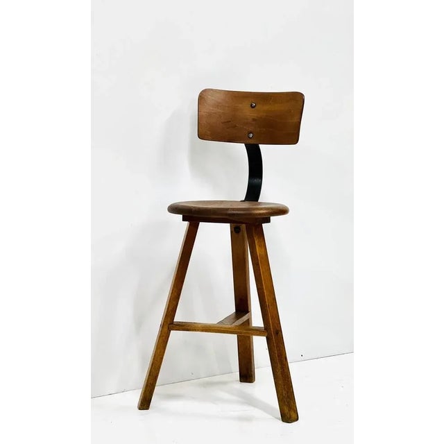 Industrial Vintage Industrial Chair, 1950s For Sale - Image 3 of 13