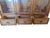 Traditional Vintage Thomasville Faux Bamboo and Cane Glass Display Cabinet China Hutch For Sale - Image 3 of 17