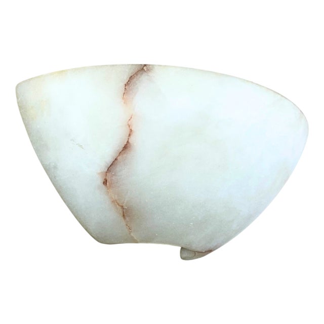 Alabaster Sconce from Eclipsi, Spain, 1990s For Sale