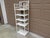 Late 19th Century American Victorian White Painted Bamboo Étagère For Sale - Image 4 of 12