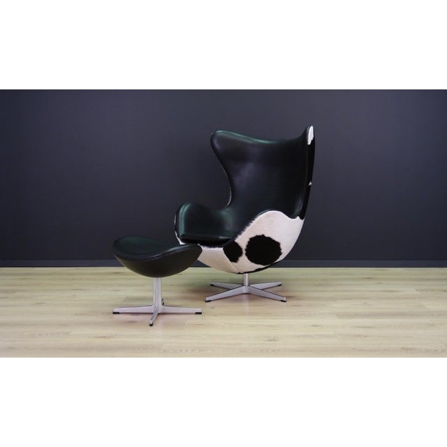 Vintage Danish Egg Chair by Arne Jacobsen for Fritz Hansen, 1980s For Sale - Image 16 of 18