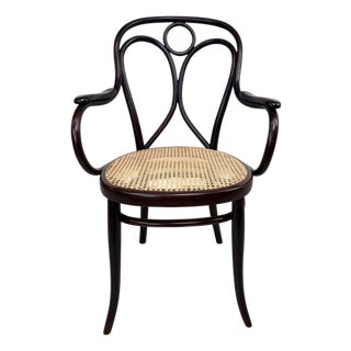 Nr.19 Angel Back Armchair in Bentwood attributed to Thonet, 1890s For Sale