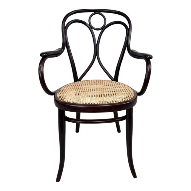 Nr.19 Angel Back Armchair in Bentwood attributed to Thonet, 1890s For Sale