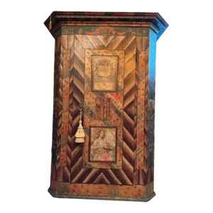 Late 19th Century Painted Austrian Armoire