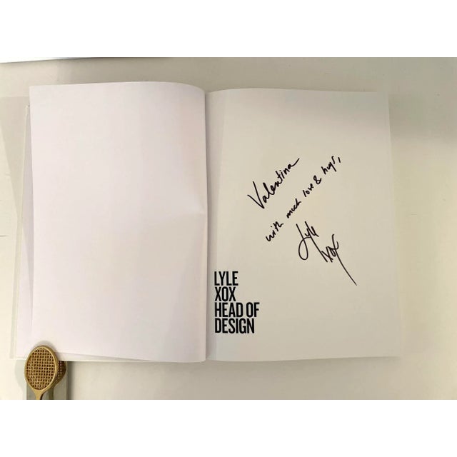 Lyle Xox Head of Design Hardcover Signed 2019 For Sale - Image 4 of 10