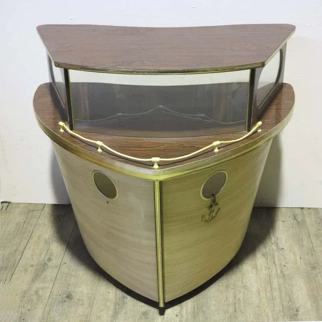 Vintage Cocktail Bar, 1950s For Sale - Image 10 of 10