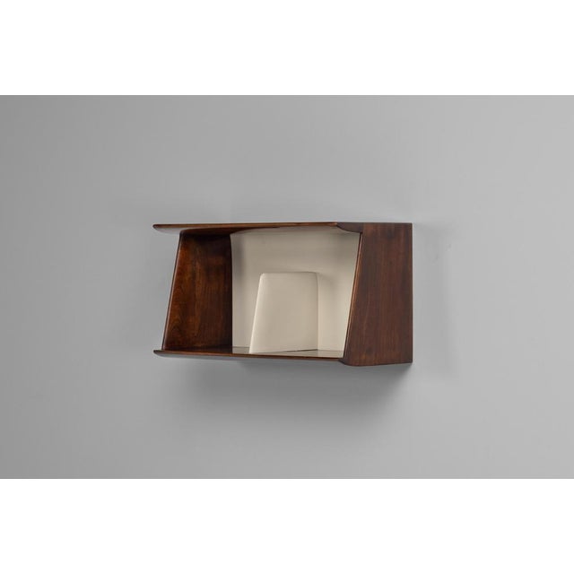 Wall Mounted Bookcase attributed to Gio Ponti, Italy, 1955 For Sale - Image 6 of 16