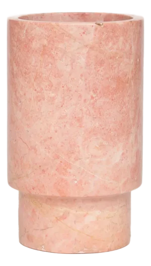 Pink Marble Vase or Wine Cooler from Kiwano Concept