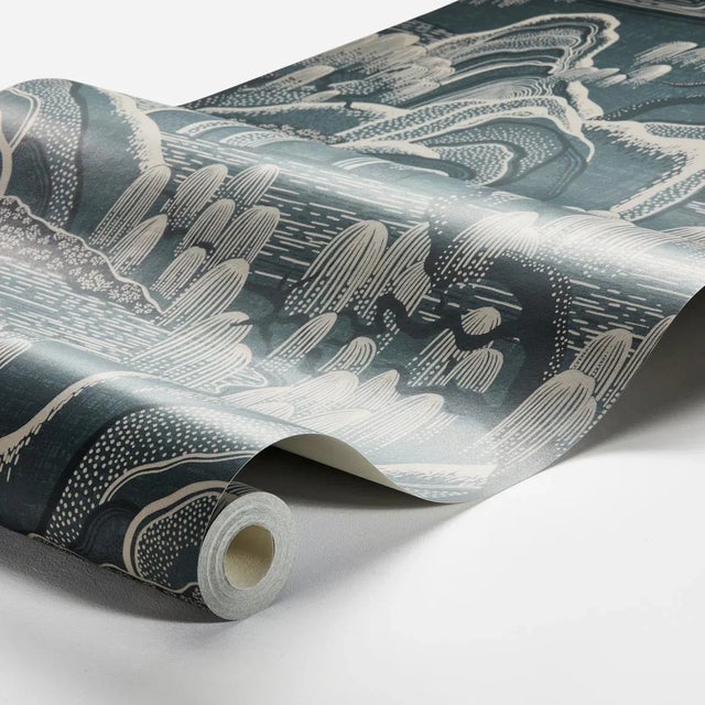 Indigo Garden is a chic, stylized scenic based on a hand-painted design. This product is FSC Certified. Available in North...