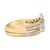 Imbued with the romance and promise of eternal devotion, this ethereal bridal set glistens with a marquise cluster of...