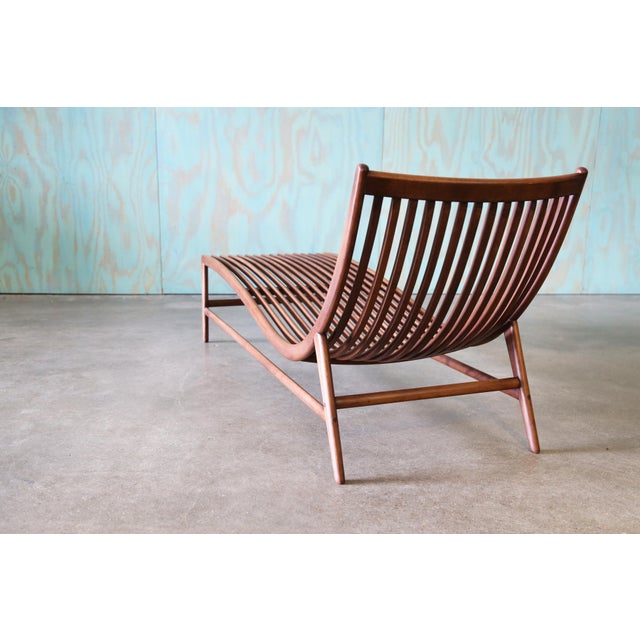 Agatha Chaise Attributed to Chistophe Pillet C. 2018 Sculpted Cherry For Sale - Image 12 of 15