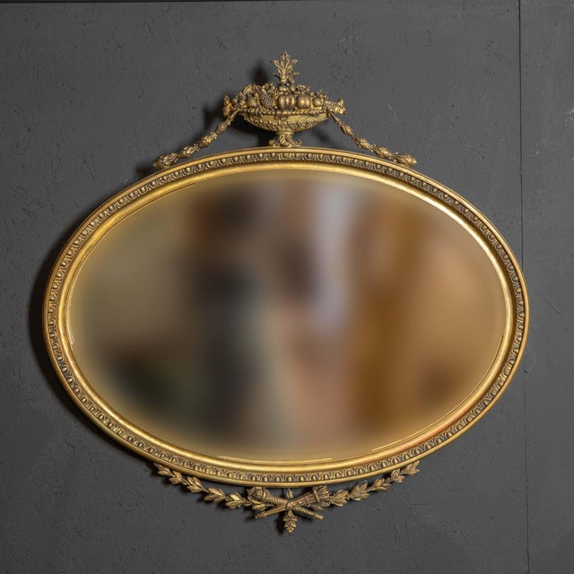 Antique Edwardian Mirror, 1890s For Sale - Image 5 of 6