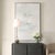 In This Hand Painted Abstract, Light, Airy Shades Of Gray And Sand Gently Merge With Cool Blue Undertones, Enhanced By...