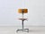 Beige Vintage Industrial Work Chairs in Wood & Metal, 1964 For Sale - Image 8 of 15