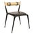 Metal "Magistrale" Chair, With Stainless Steel, Bronze, Tailor Made Leather For Sale - Image 7 of 9