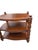 Wood 1990s Thomasville British Gentry End Table Burlwood Top End Table 3 Tier Barley Twist For Sale - Image 7 of 11