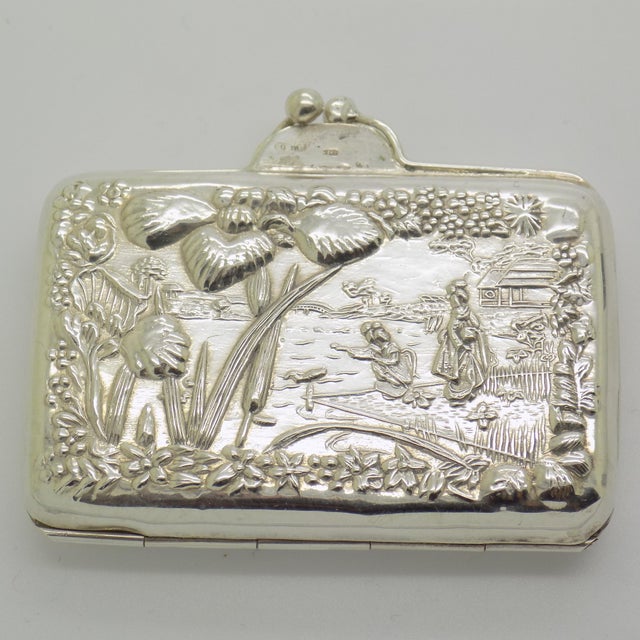 Vintage Italian Handmade Genuine Sterling Silver 925 Pill Snuff Trinket Box, 1970s For Sale - Image 14 of 14