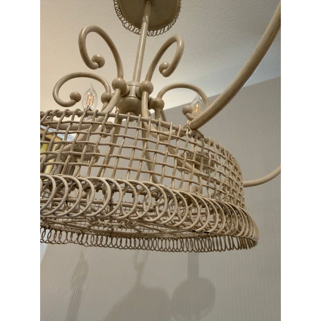 Lamplight Designs Epergne Chandelier For Sale - Image 9 of 12
