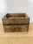 Early 20th Century Vintage Rustic Farmhouse Style Wood Crate Vegetable Shipping Box For Sale - Image 5 of 9