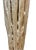 Vintage Mid Century Rustic Southwestern Folk Art Saguaro Cactus Skeleton & Stone Floor Lamp For Sale - Image 4 of 9