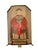 Chinoiserie Late 20th Century Waste Bin With Empress Design Chinoiserie Footed Container Vintage Oriental Decor For Sale - Image 3 of 6
