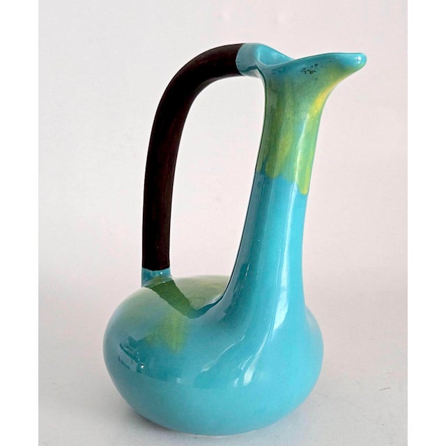 Ceramic Mid 20th Century Jaru California Art Pottery Bird Vase by Edmund Ronaky For Sale - Image 7 of 13