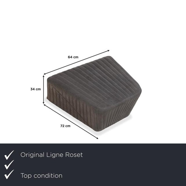 This ottoman is the perfect complement to the matching armchair and consistently continues the visionary design language...