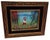 Late 20th Century Late 20th Century Fleming Child With Sailboat Painting Enamel on Copper Framed Horizontal For Sale - Image 5 of 8