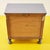 Small Vintage Wooden Bedside Table For Sale - Image 4 of 5