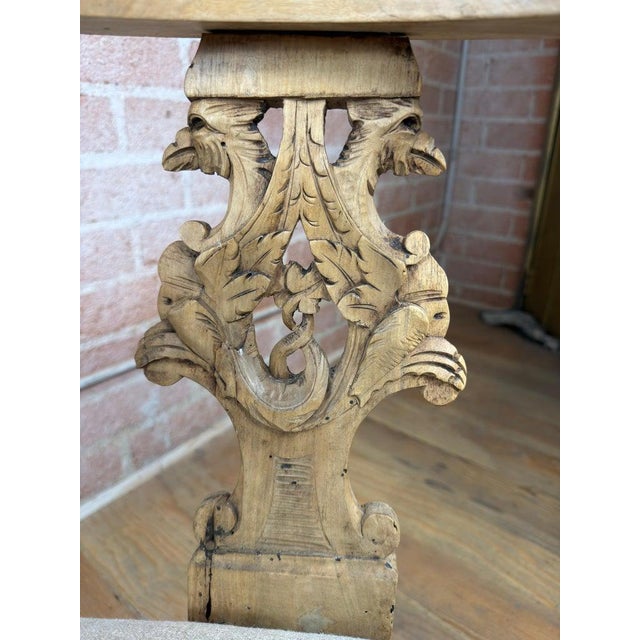 19th Century Italian Renaissance Venetian Tête-À-Tête Courting Bench W/ Cherubs For Sale - Image 14 of 18