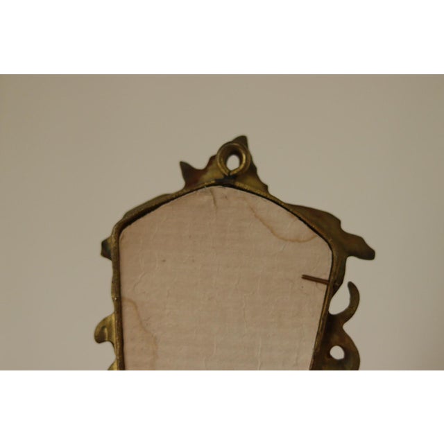 Mid-Century Modern Swedish Brass Sconces with Mirrors, Set of 2 For Sale - Image 14 of 16