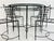 Mario Papperzini for Janus Et Cie Iron Outdoor Dining Set, Table & 4 Chairs, Attributed For Sale - Image 13 of 18