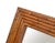 Monumental Bohemian Rectangular Wall Mirror Wood Backing Mid-Century Modern 50s For Sale - Image 4 of 13