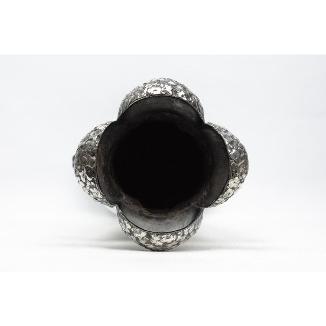 Art Nouveau Gallia Umbella Vase in Silver-Plated Metal from Christofle, 1904 For Sale - Image 9 of 15