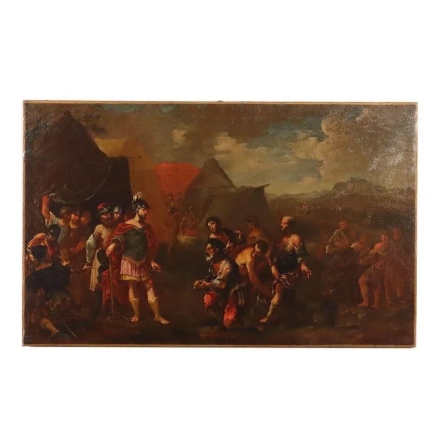Historical Subject, Oil on Canvas For Sale - Image 13 of 13