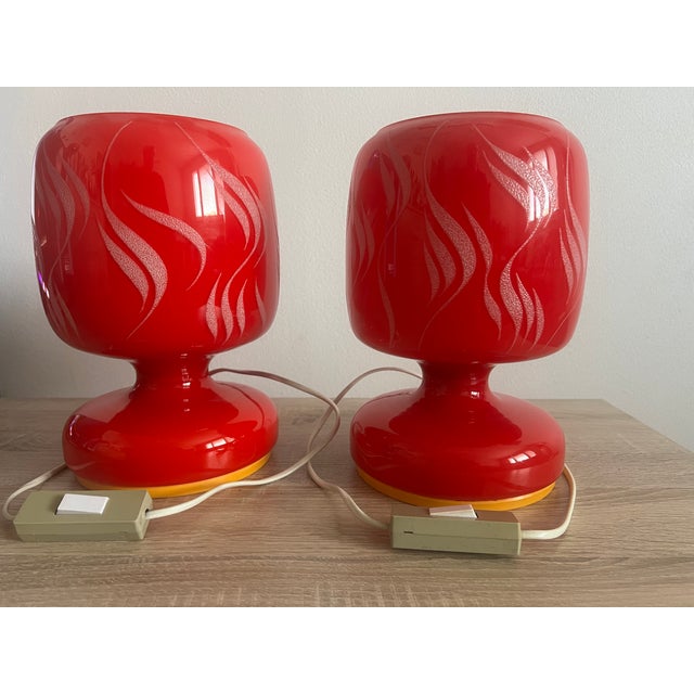 Table Lamps by Štěpán Tabery, Czechoslovakia, 1970s, Set of 2, in Flawless conditions. Designed 1970 to 1979 This piece...