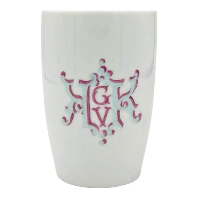 Vintage George v Four Seasons Hotel Paris France Porcelain Cup For Sale