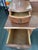 1930s 1930s Jacobean Revival Walnut and Figured Maple Vanity With Tall Arched Mirror For Sale - Image 5 of 11