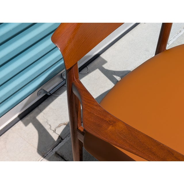 1960s Danish Mid Century Modern Teak Chair by Ib Kofod-Larsen Armchair for Selig, C1960s For Sale - Image 5 of 17