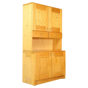 Pine Cabinet by Le Corbusier for Arcs, France, 1970s